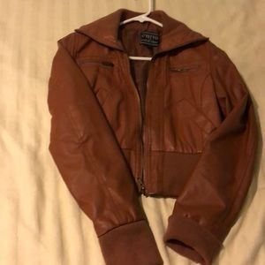 Leather jacket